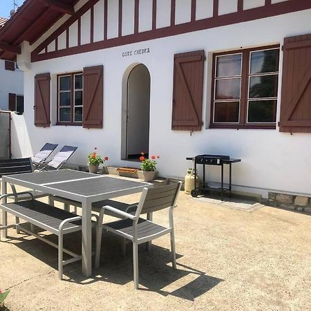Charmante Maison Basque - 15Min A Pieds Des Plages - 6 Personnes Guethary Bagian luar foto
